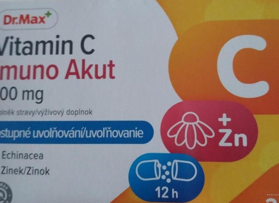 Fotografie - vitamín C imuno Akut Dr.Max