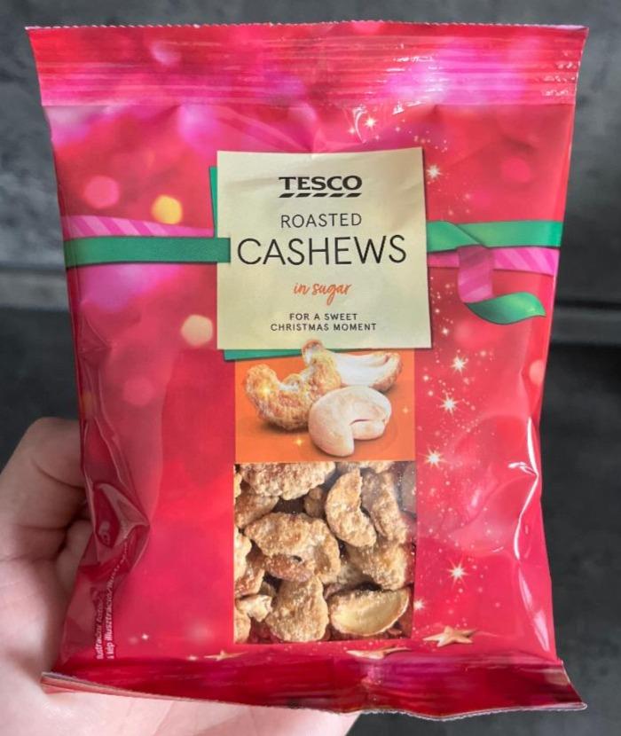 Fotografie - Roasted Cashews in sugar Tesco