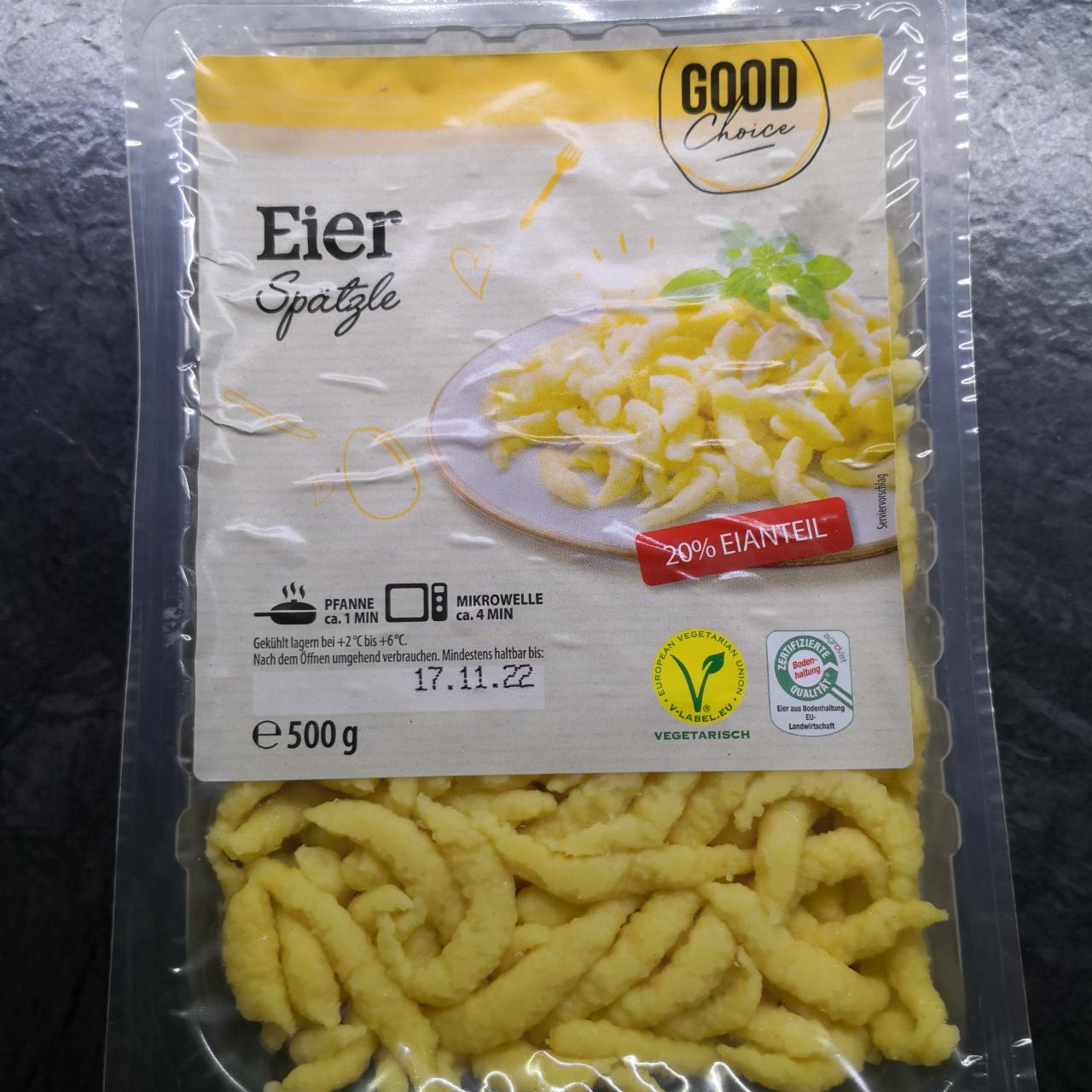 Fotografie - Eier Spätzle Good Choice