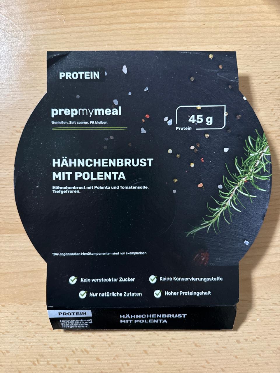 Fotografie - Hänchenbrust mit Polenta PrepMyMeal