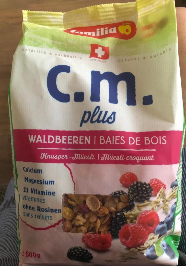 Fotografie - C.M. plus waldbeeren müsli Familia