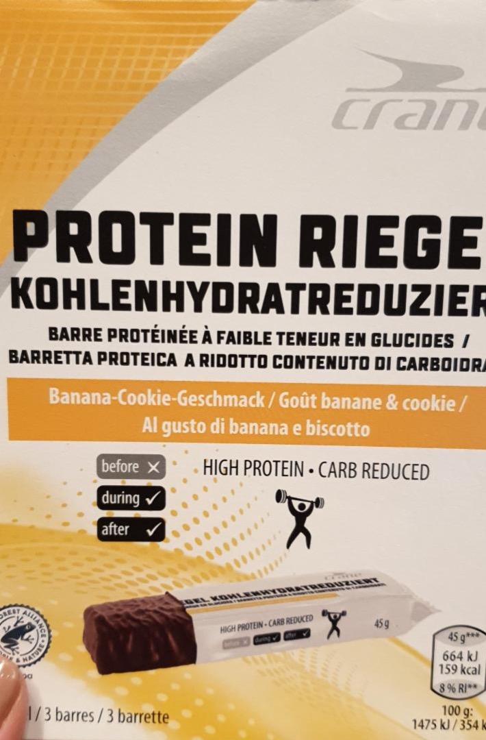 Fotografie - Protein Riegel Banana-cookie Crane