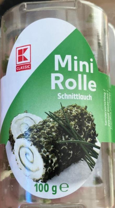 Fotografie - mini rolle schnittlauch K-Classic