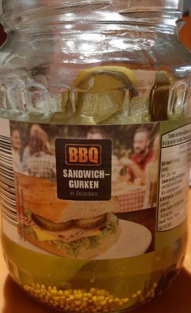 Fotografie - Sandwich gurken BBQ