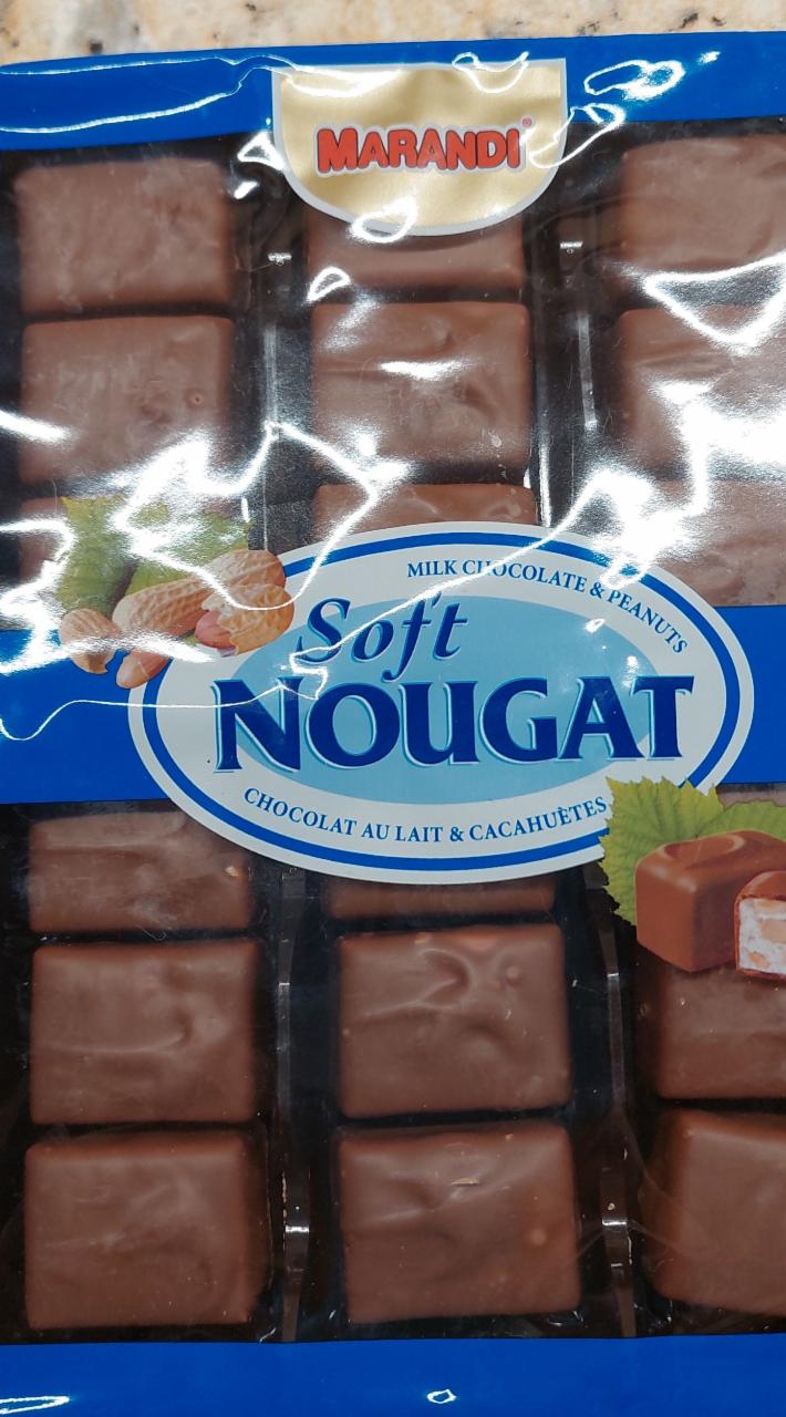 Fotografie - Soft Nougat Milk Chocolate & Peanuts Marandi
