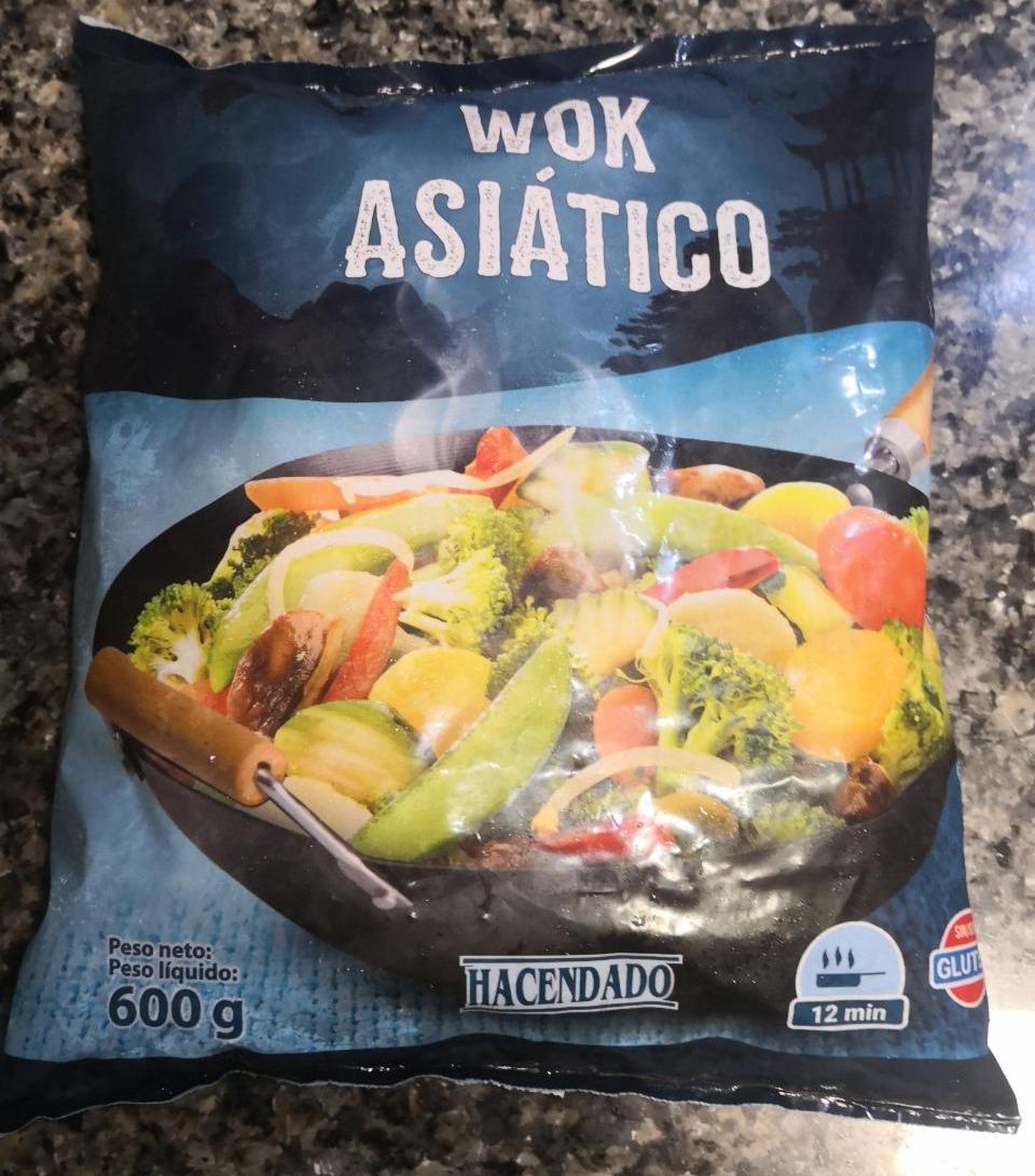 Fotografie - wok asiático hacendado