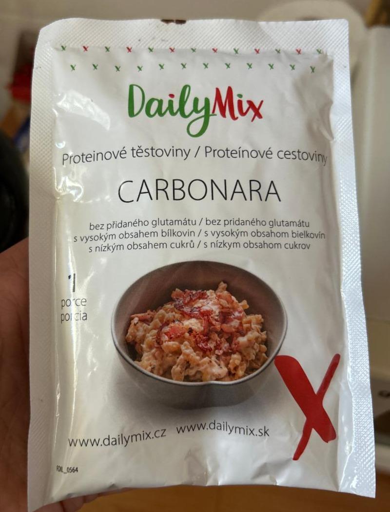 Fotografie - Proteínové cestoviny Carbonara DailyMix