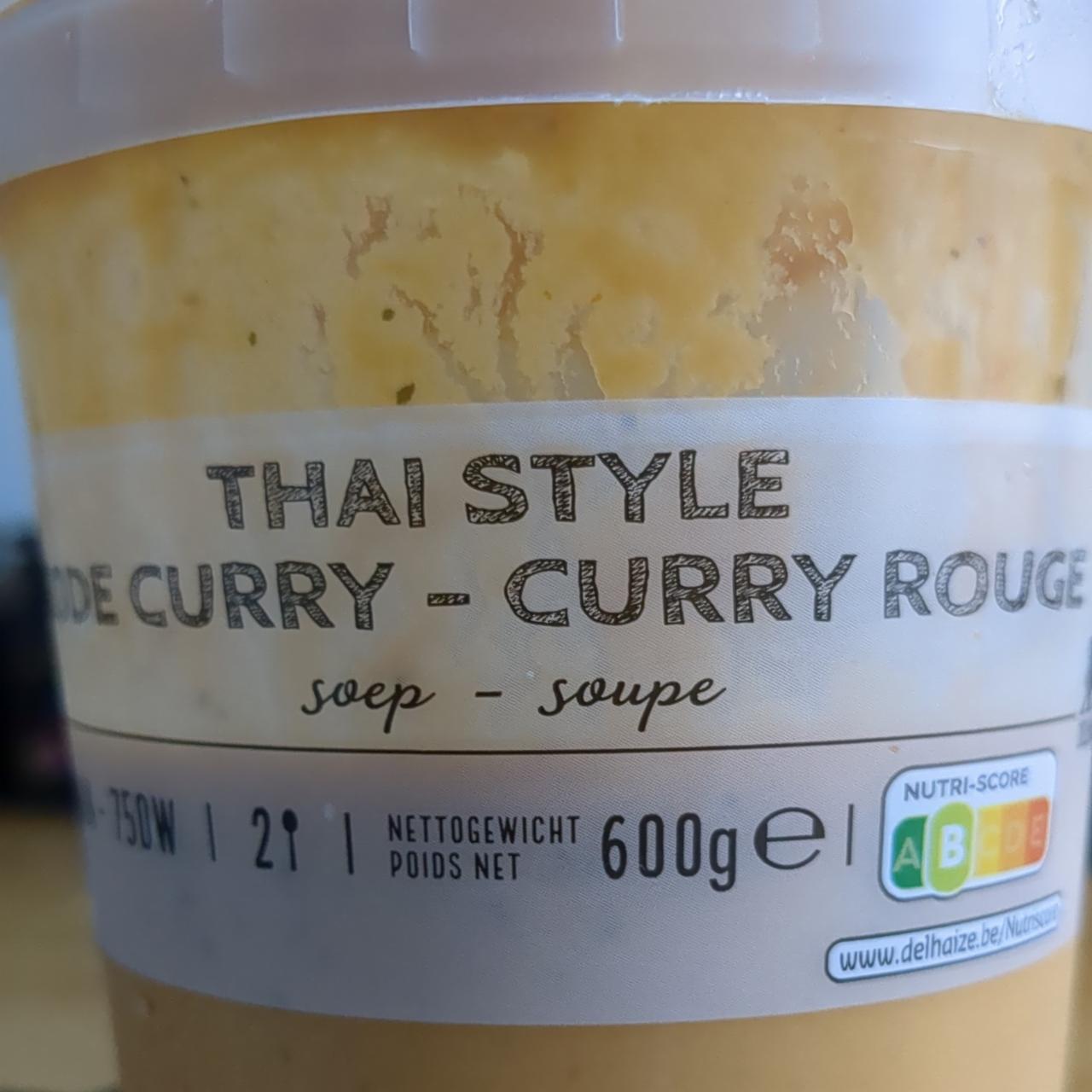 Fotografie - Thai Style rode curry soep