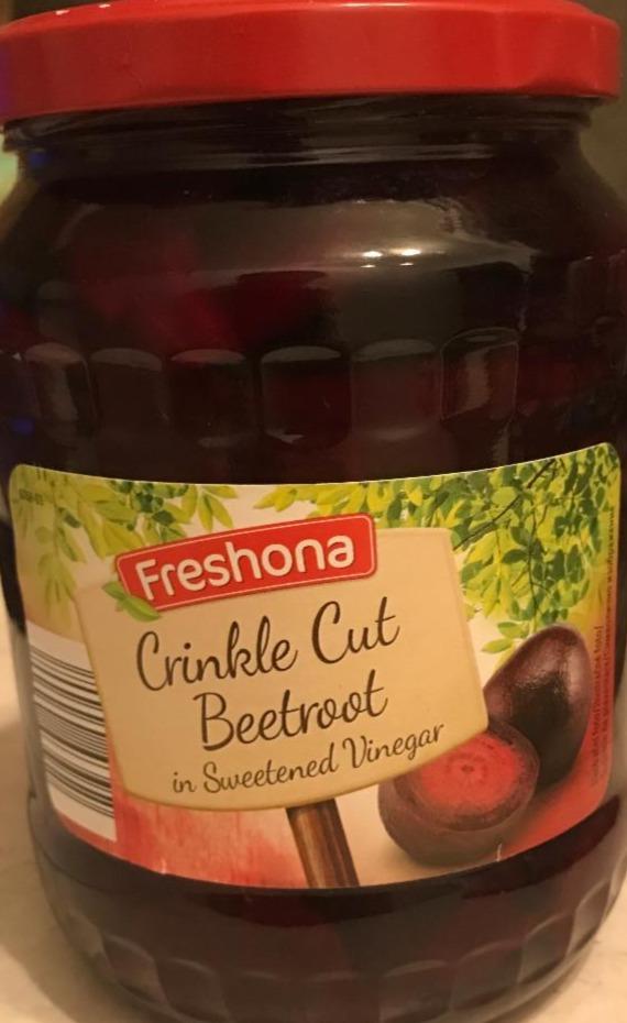 Fotografie - Crinkle Cut Beetroot in Sweetened Vinegar Freshona