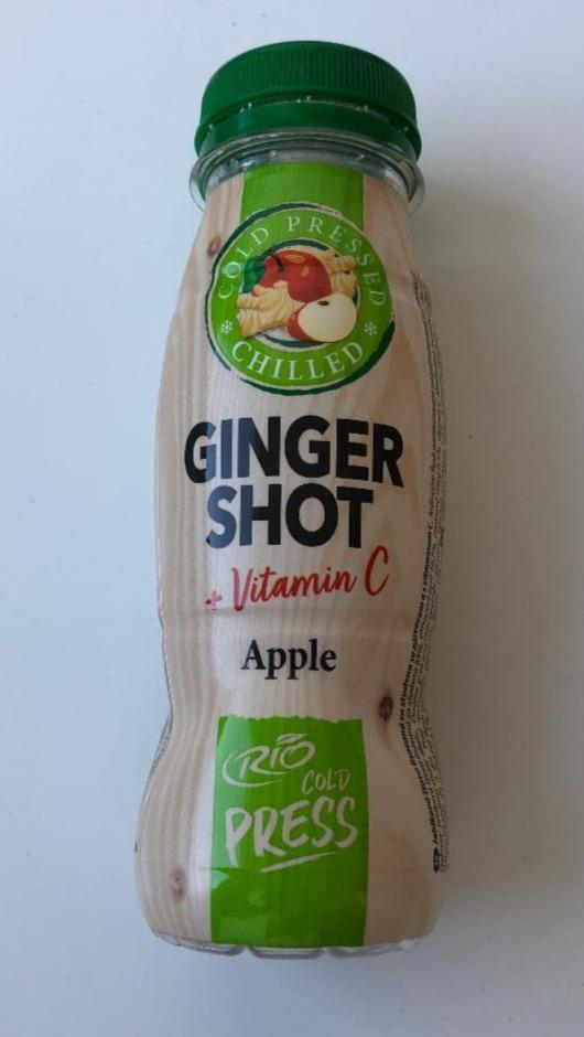 Fotografie - Ginger shot + vitamin C Apple Rio cold press