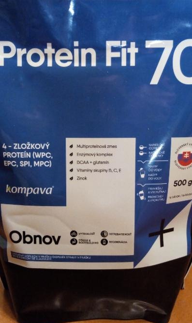 Fotografie - Protein Fit 70 Kompava