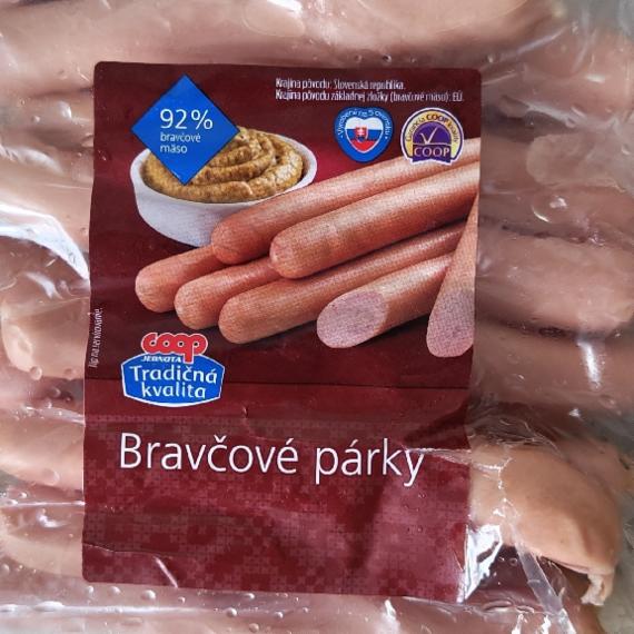 Fotografie - Bravčové párky Coop Tradičná kvalita
