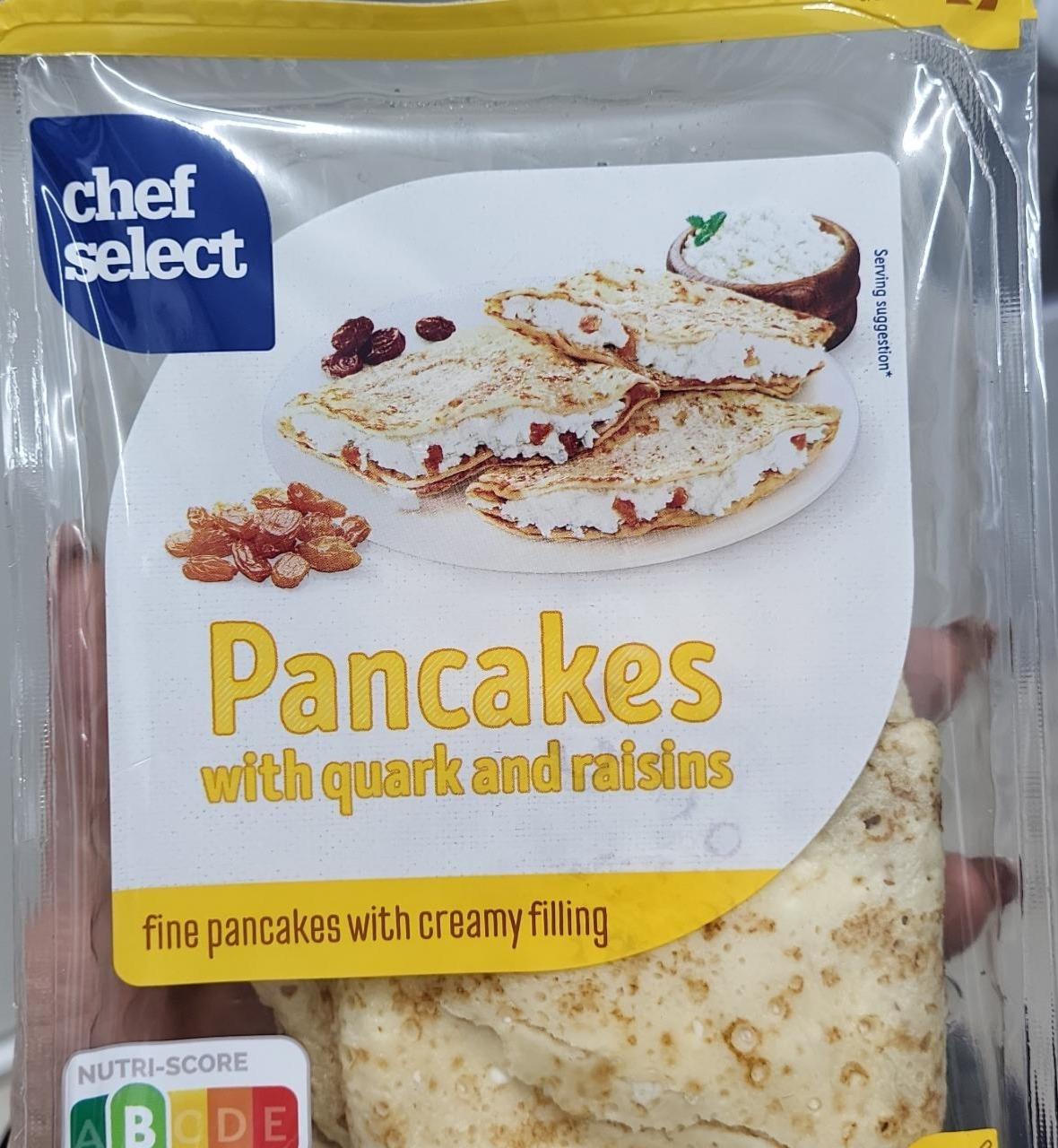 Fotografie - Pancakes with quark and raisins Chef Select