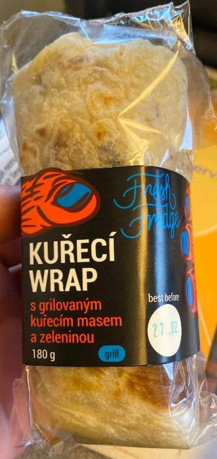 Fotografie - Kuřecí wrap s grilovaným kuřecím masem a zeleninou Fresh Fridge