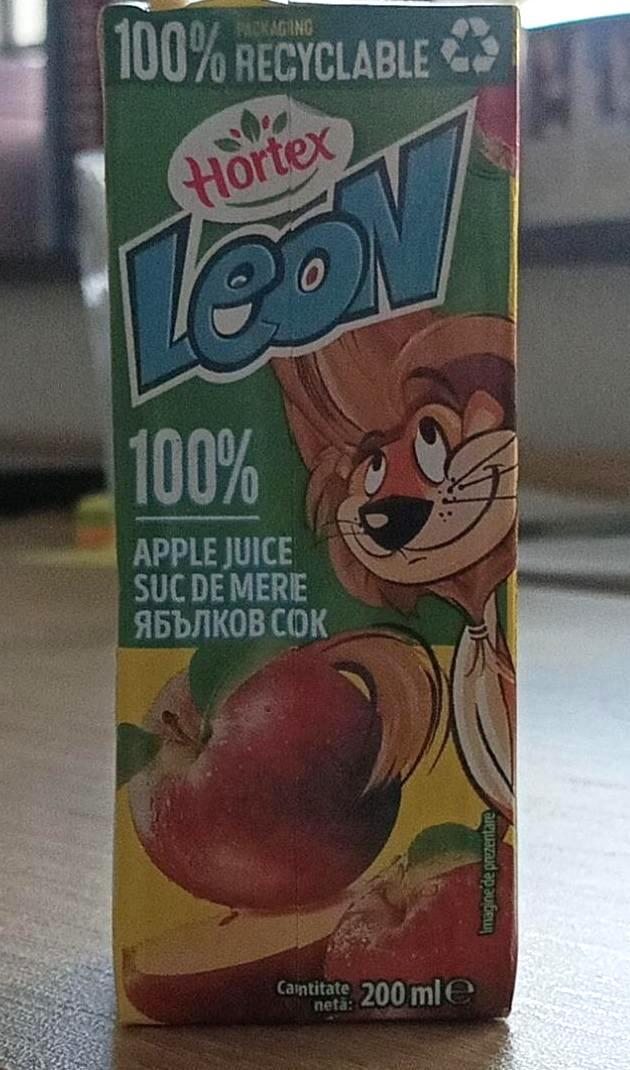 Fotografie - Leon 100% Apple Juice Hortex