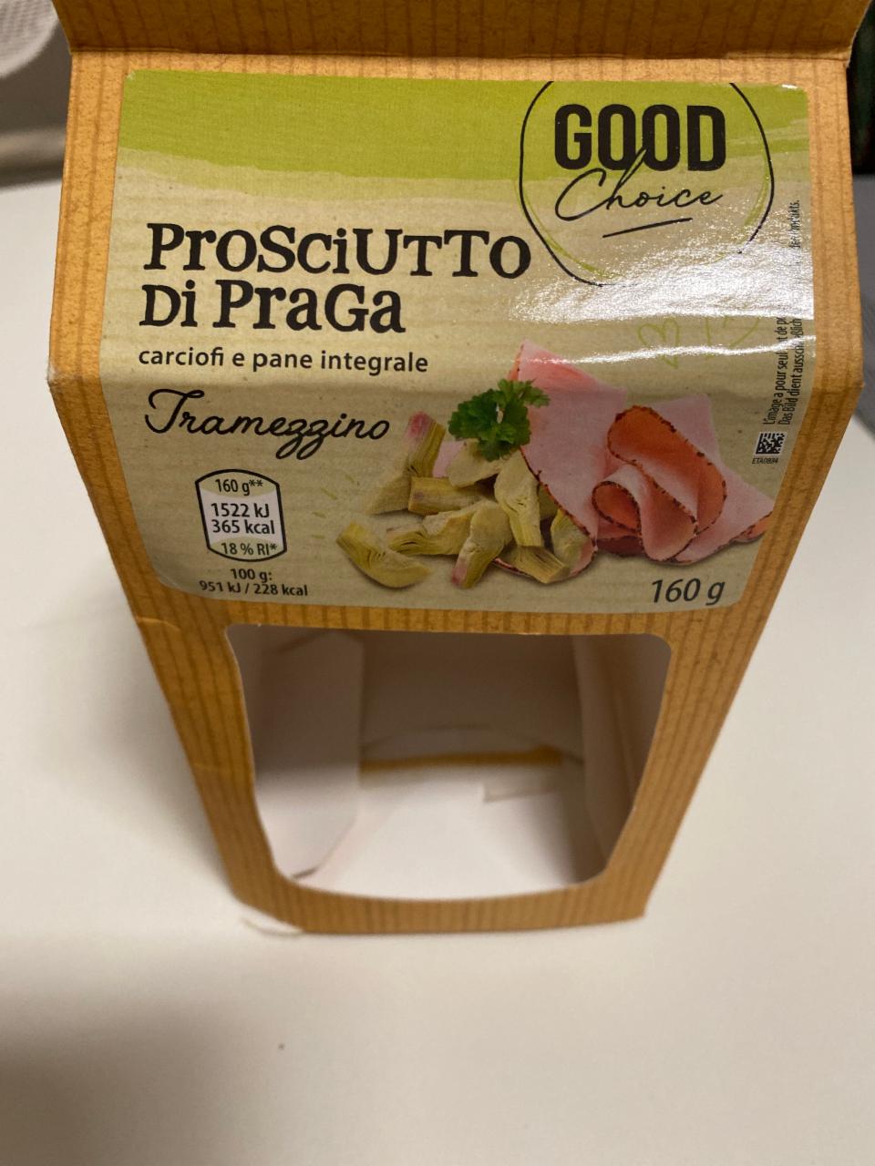 Fotografie - Prosciutto di Praga Tramezzino Good Choice