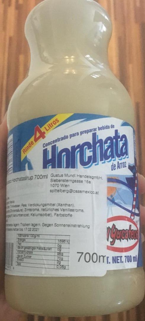 Fotografie - El yucateco Horchatasirup