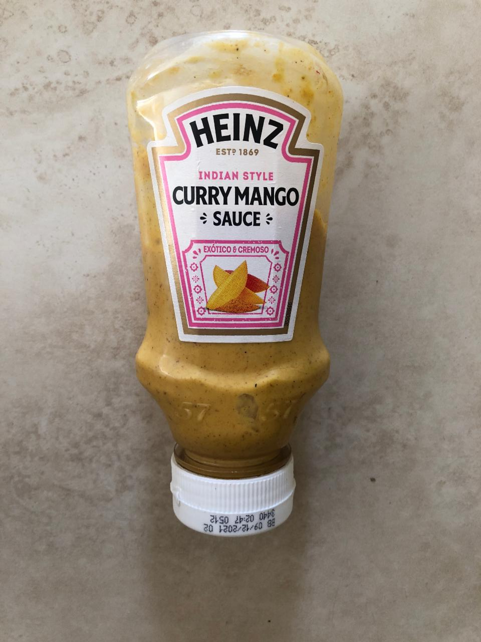 Fotografie - Heinz curry mango sauce