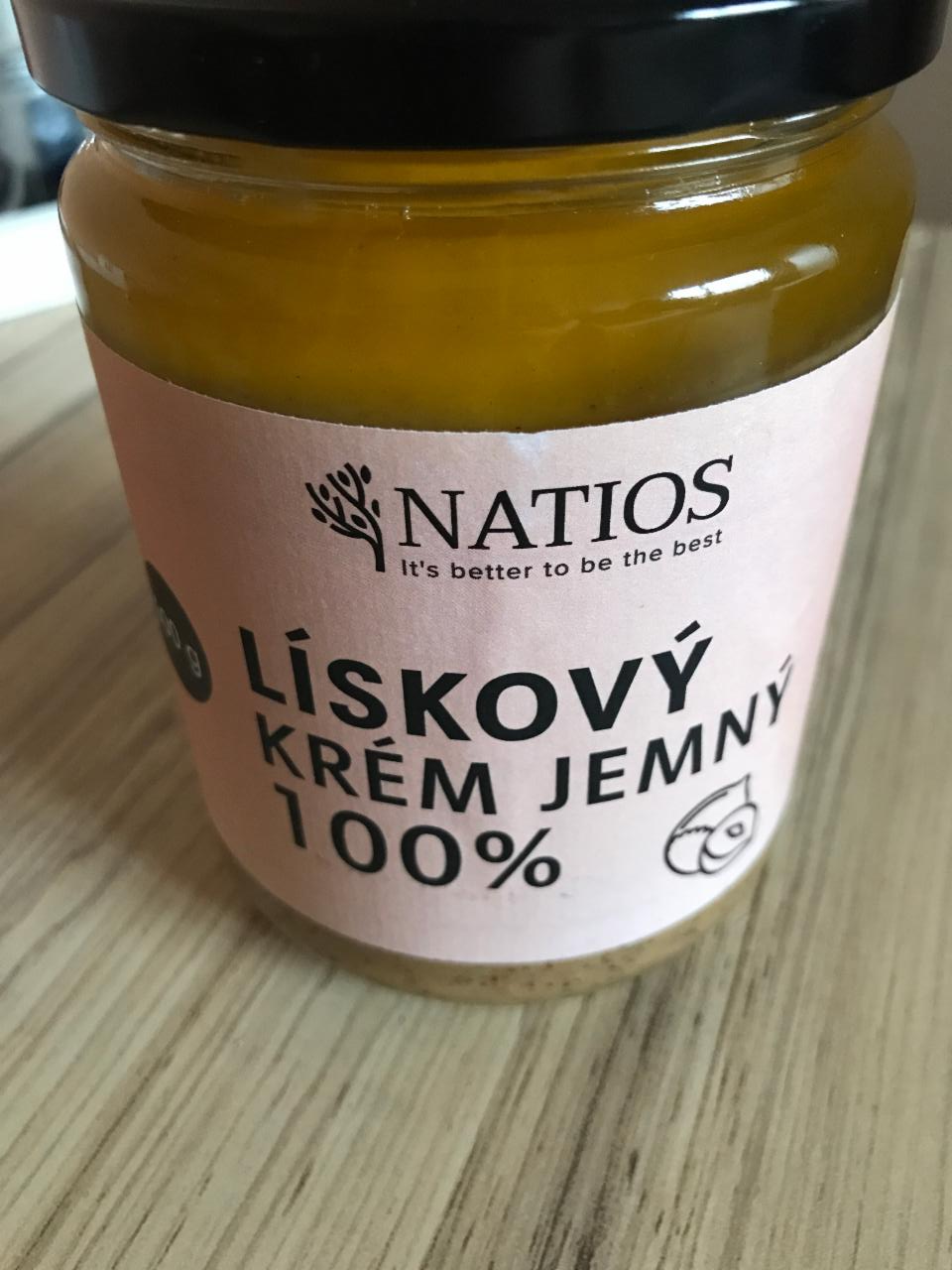 Fotografie - Lískový krém jemný 100% Natios