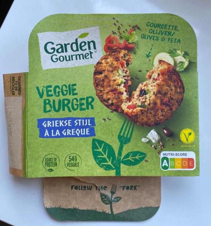 Fotografie - Veggie burger Garden Gourmet