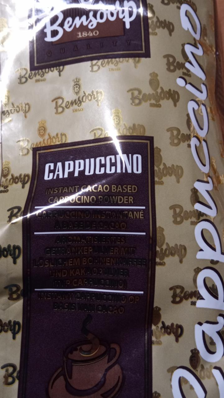 Fotografie - Cappuccino Bensdorp