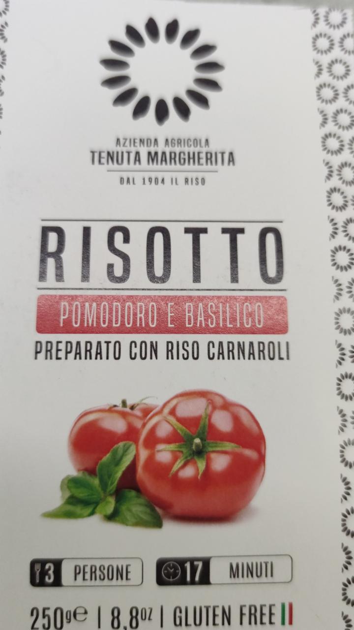 Fotografie - Risotto pomodore e basilico