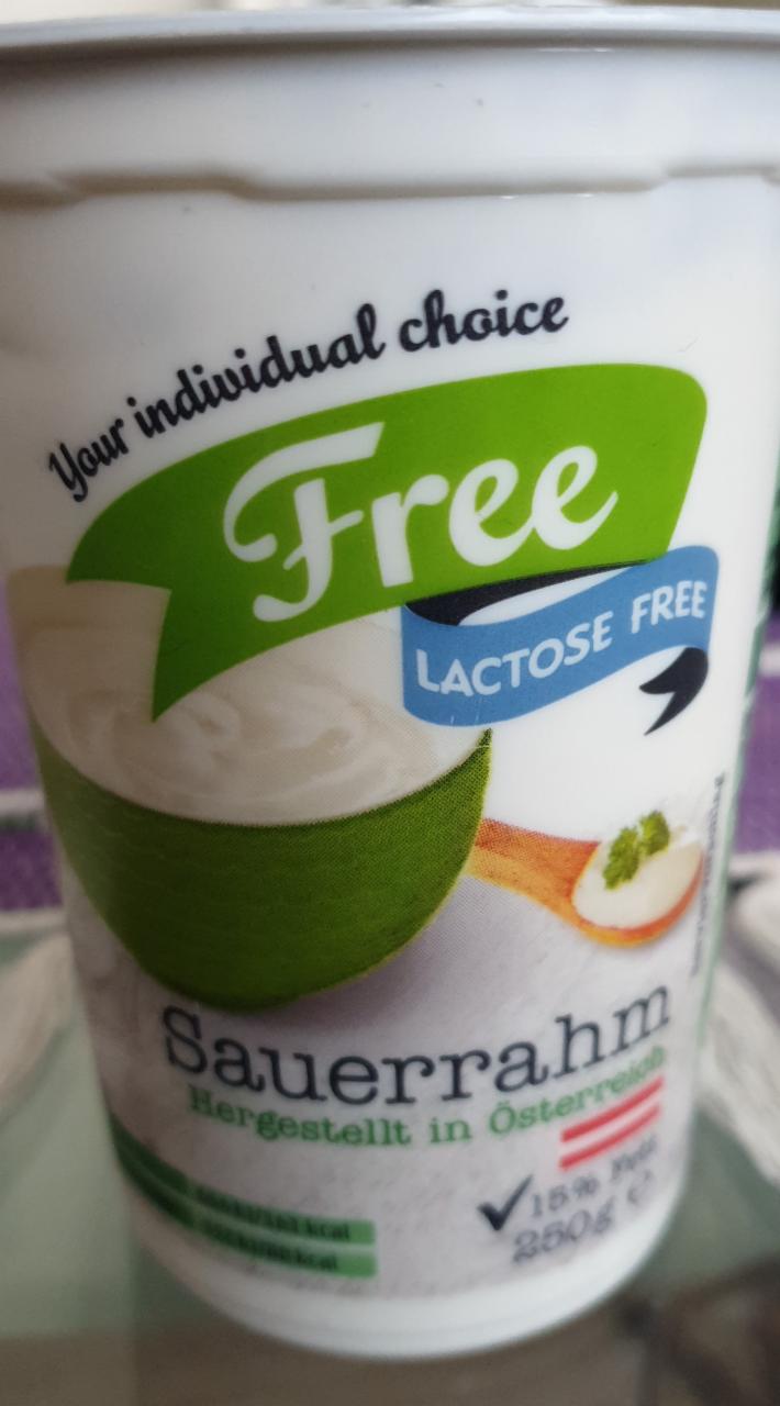 Fotografie - Sauerrahm Lactose free Free