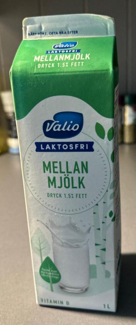 Fotografie - Mellan Mjölk Laktosfri Valio