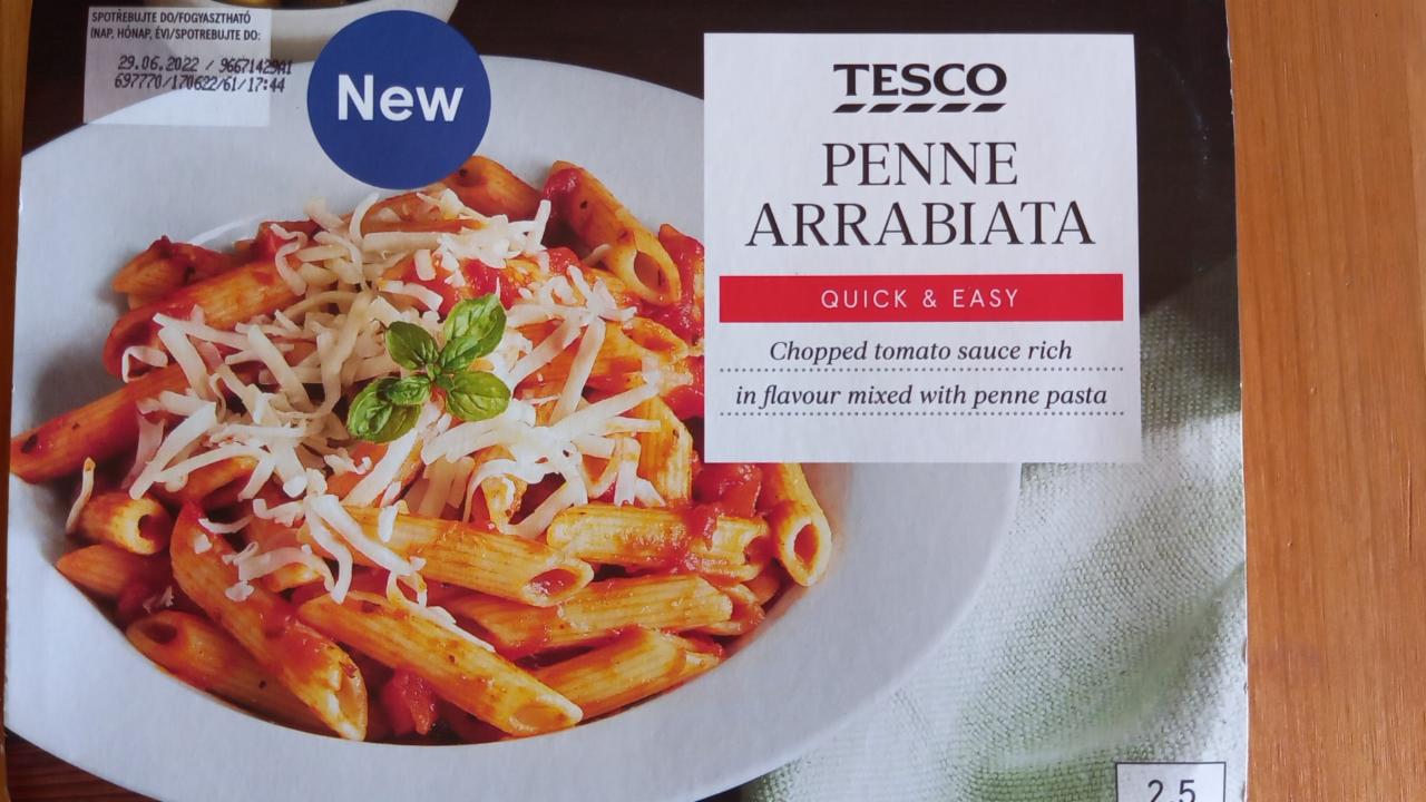 Fotografie - Penne Arrabiata Tesco