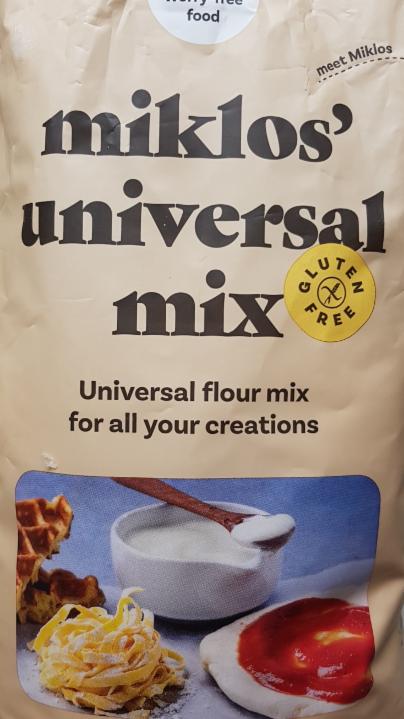 Fotografie - Miklos univerzal flour mix