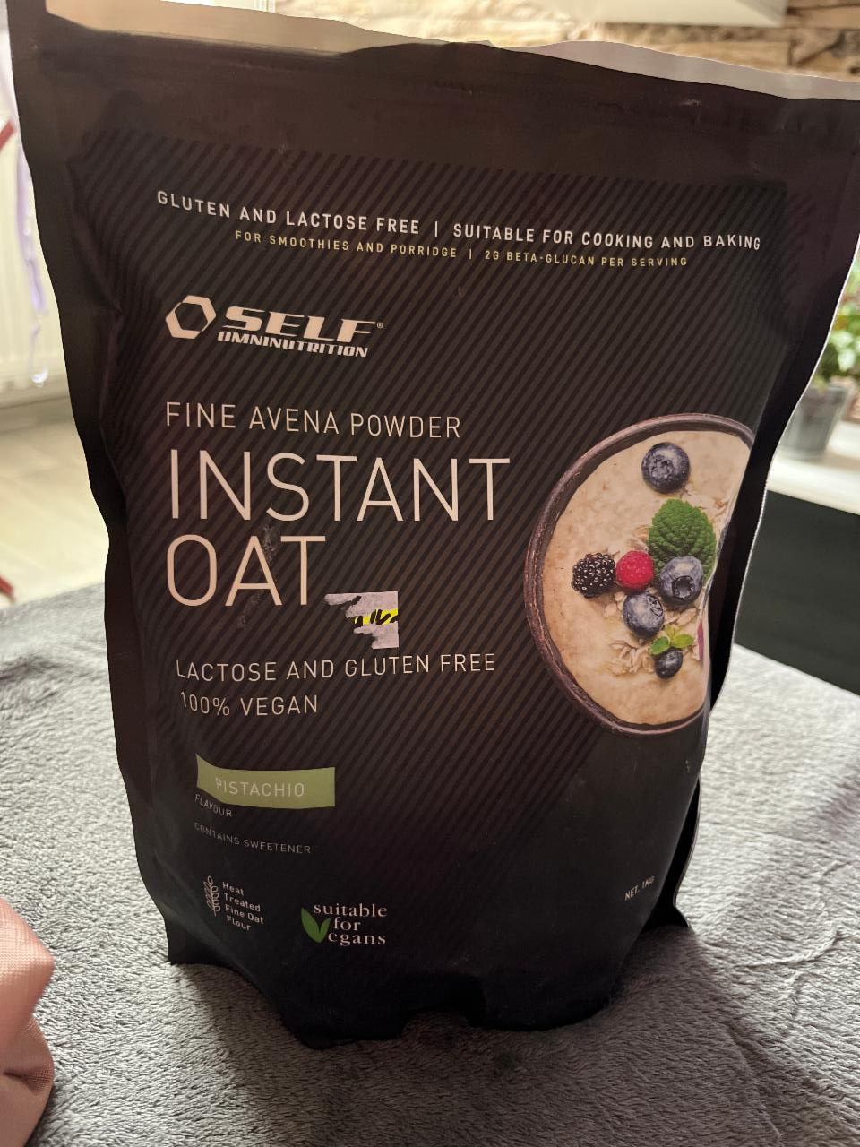 Fotografie - Instant oat Pistachio Self Omninutrition