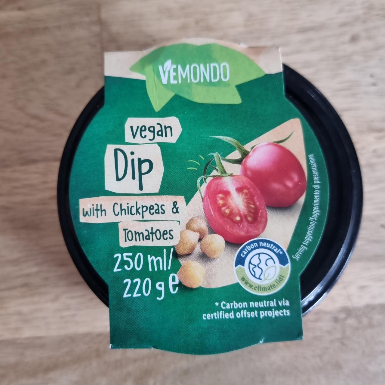 Fotografie - Vegan dip with Chickpeas & Tomatoes Vemondo