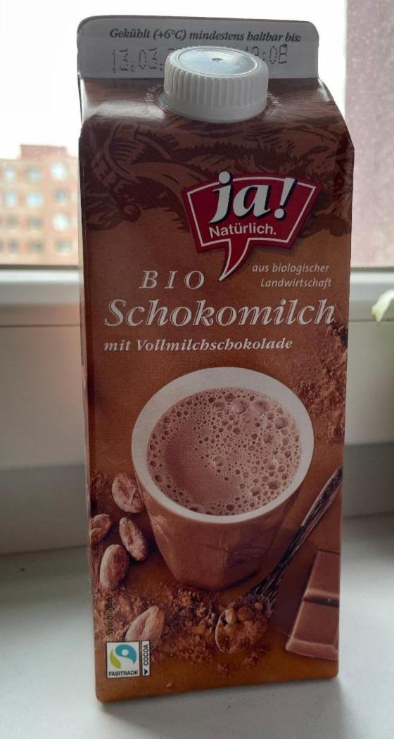 Fotografie - bio Schokomilch mit Vollmilchschokolade