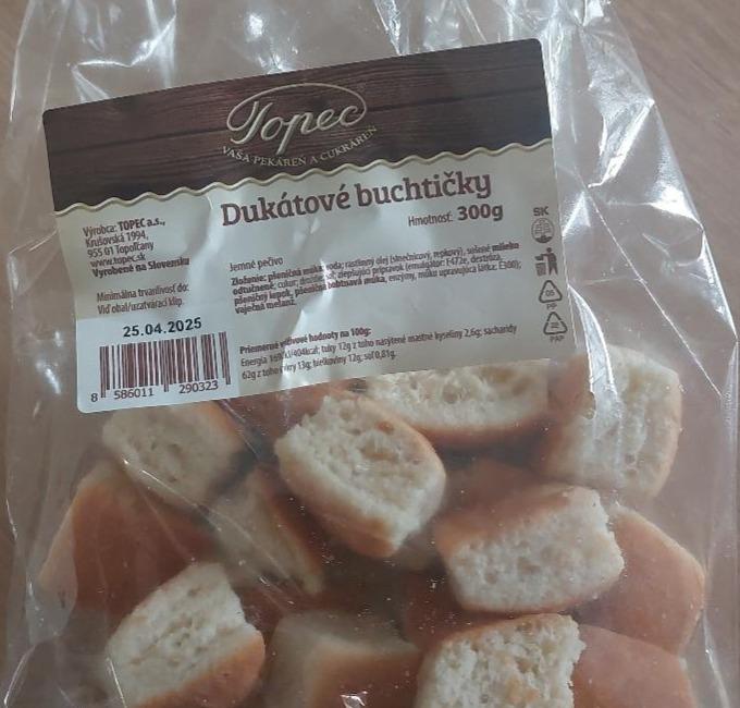 Fotografie - Dukátové buchtičky Topec