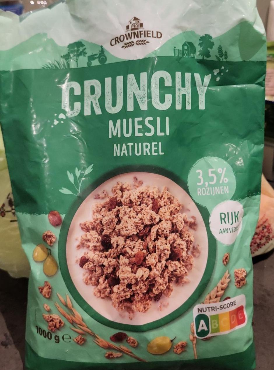 Fotografie - Crunchy Muesli Naturel Crownfield