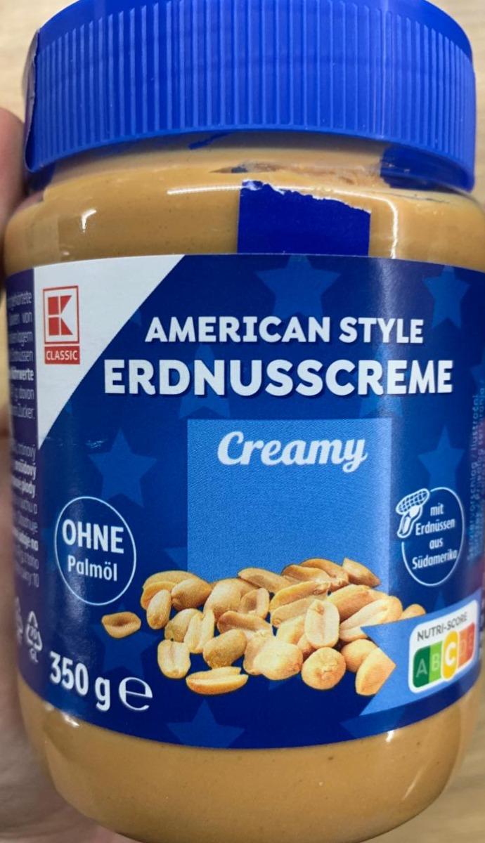 Fotografie - American Style Erdnusscreme creamy K-Classic