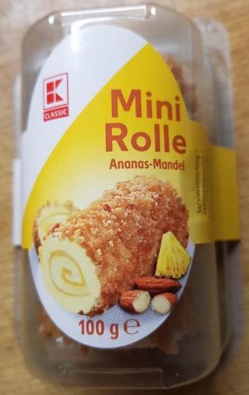 Fotografie - Mini Rolle Ananas - Mandel K-Classic