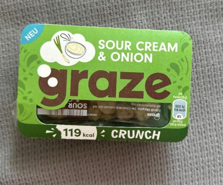 Fotografie - Sour cream & onion Graze