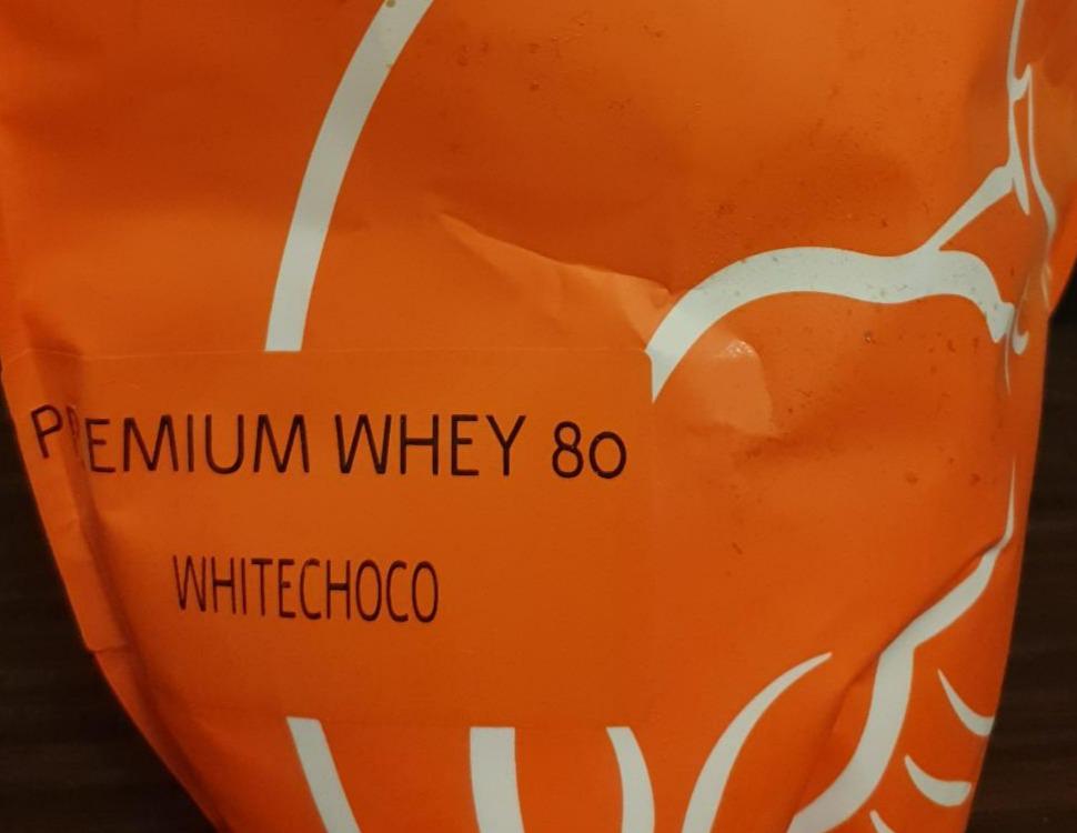 Fotografie - Premium whey 80 WhiteChoco StillMass