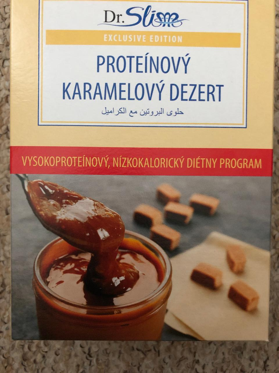 Fotografie - Dr.Slim proteínový karamelový dezert