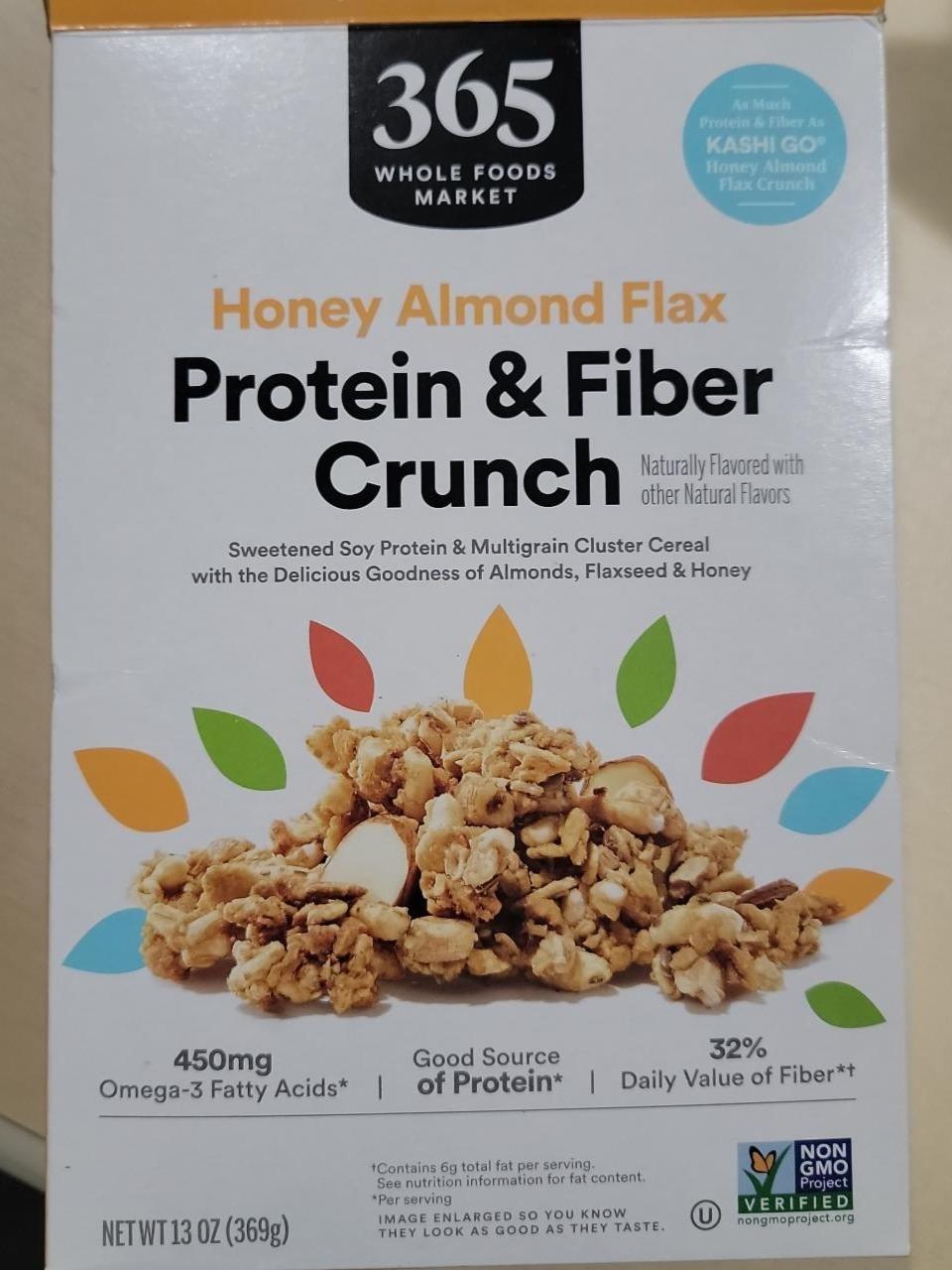 Fotografie - Honey Almond Flax Protein & Fiber Crunch Cereal