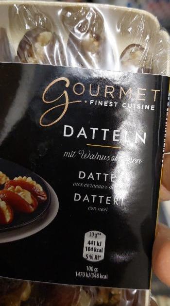 Fotografie - datteln mit walnusskernen Gourmet