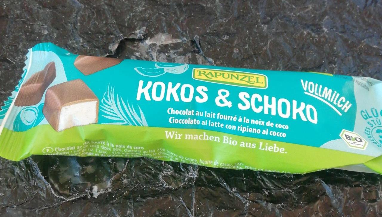 Fotografie - Kokos & Schoko Vollmilch Rapunzel