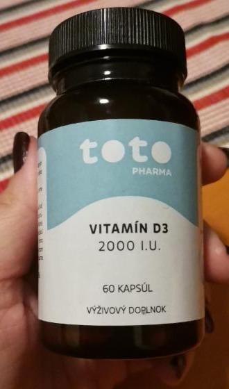 Fotografie - Vitamín D 3 Toto