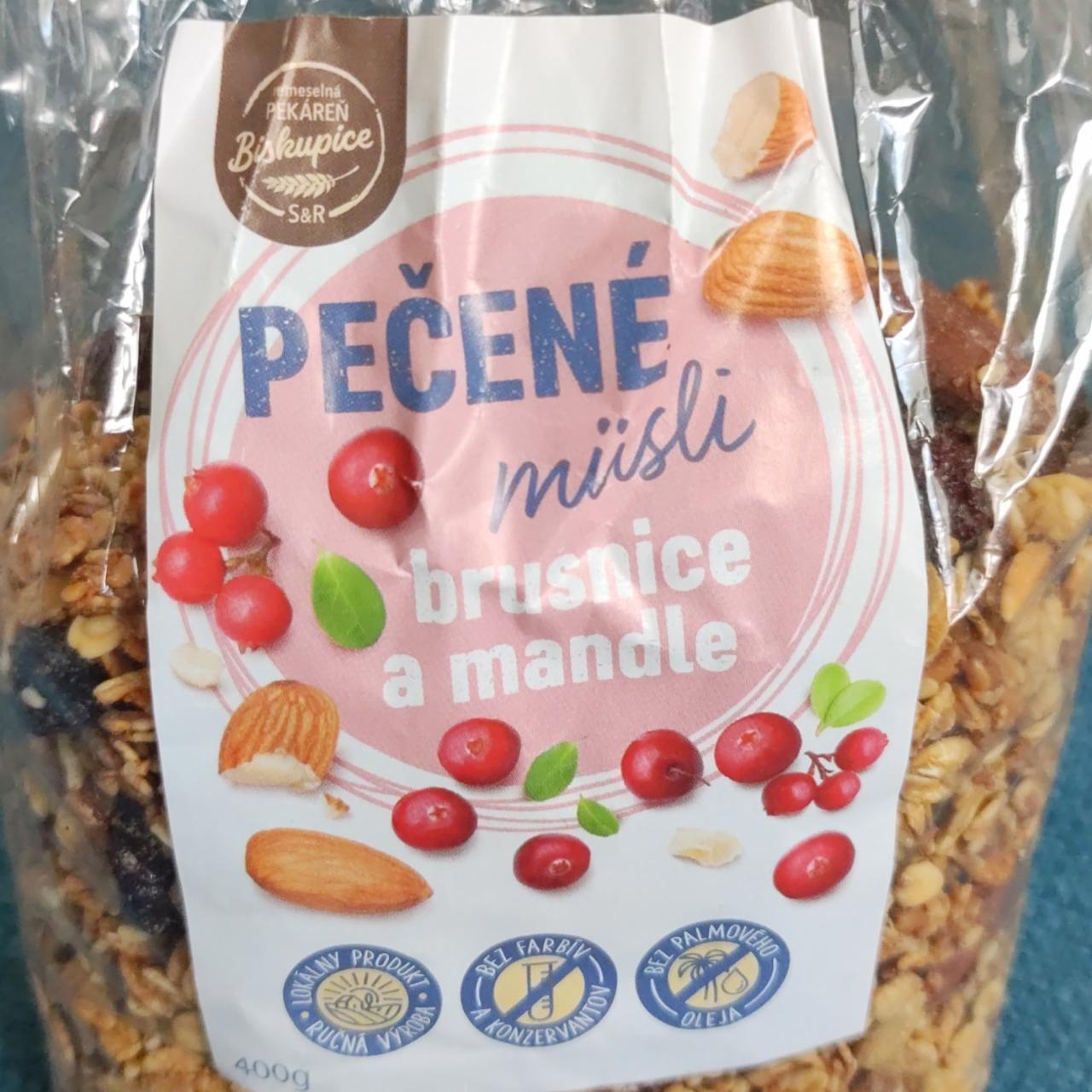 Fotografie - Pečené Müsli brusnice a mandle