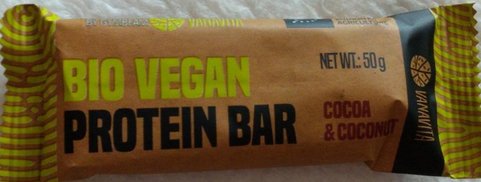 Fotografie - Bio Vegan Protein Bar Vanavita cocoa coconut