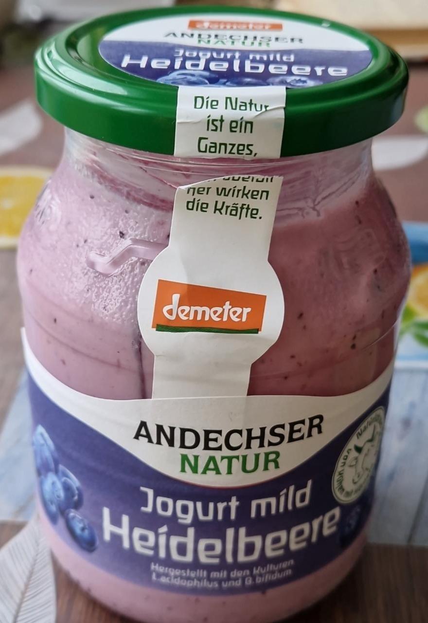 Fotografie - Andechser bio cucoriedkovy jogurt