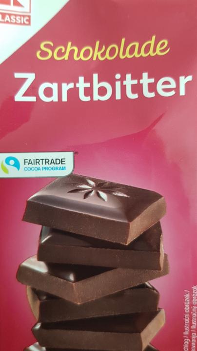 Fotografie - Schokolade Zartbitter K-Classic