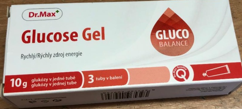 Fotografie - glucose gel