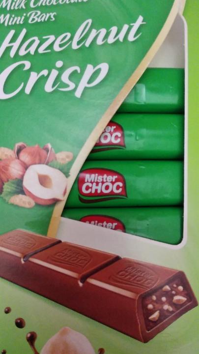 Fotografie - Mister Choc Hazelnut Crisp mini bar